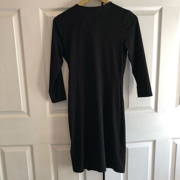 Michael Michael Kors Black 3/4 Wrap Dress - Picture 7 of 7